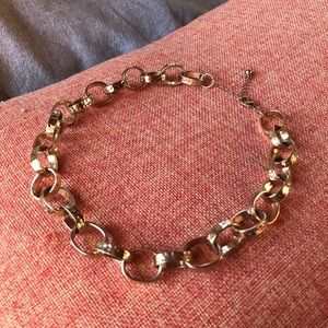 FREE W PURCHASE Chunky gold chain necklace choker Forever 21 sexy classy texture